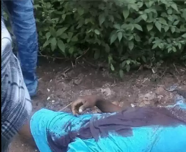 Graphic Photo: Man Stabs Neighbor To Death For Selling Him Itel Phone With Battery Problem